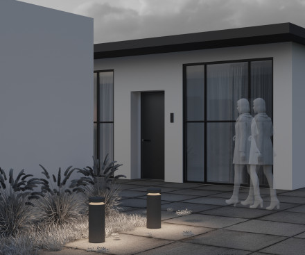 Ландшафтный светильник Maytoni Outdoor Betone O469FL-L20CM3K