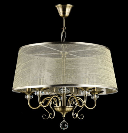 Подвесная люстра Freya Driana FR2405-PL-05C-BZ