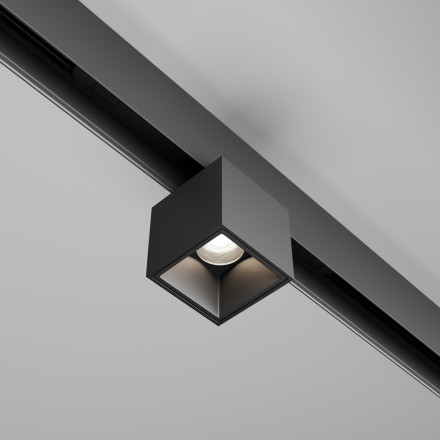 Трековый магнитный светодиодный светильник Maytoni Exility Alfa S TR133-2-7W4K-B
