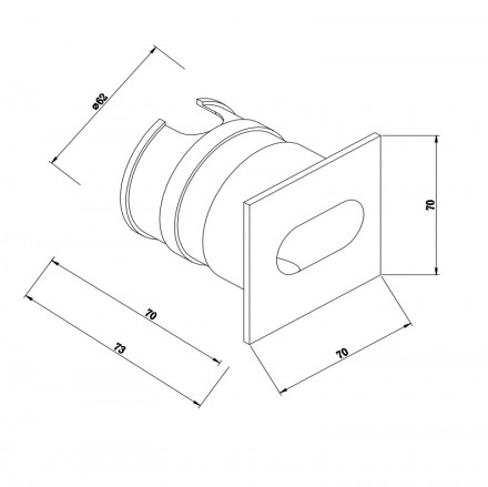Уличный светодиодный светильник Maytoni Via Urbana O022-L3W