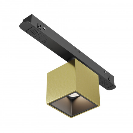 Трековый магнитный светодиодный светильник Maytoni Exility Alfa S TR133-2-7W4K-BS