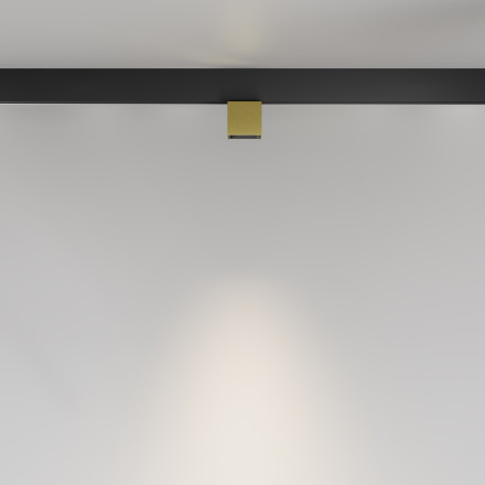 Трековый магнитный светодиодный светильник Maytoni Exility Alfa S TR133-2-7W4K-BS