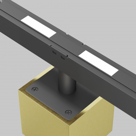 Трековый магнитный светодиодный светильник Maytoni Exility Alfa S TR133-2-7W4K-BS