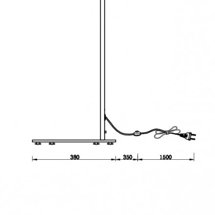 Торшер Maytoni Nevada Z328-FL-01-B