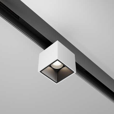Трековый магнитный светодиодный светильник Maytoni Exility Alfa S TR133-2-7W4K-W
