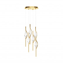 Люстра подвесная светодиодная Maytoni Foresight MOD347PL-L48BS3K