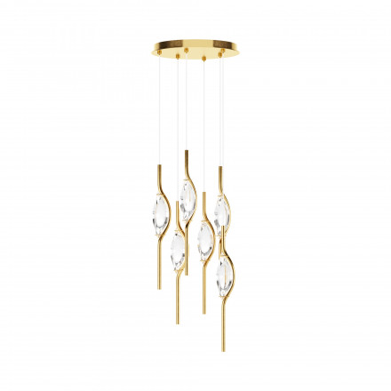 Люстра подвесная светодиодная Maytoni Foresight MOD347PL-L48BS3K