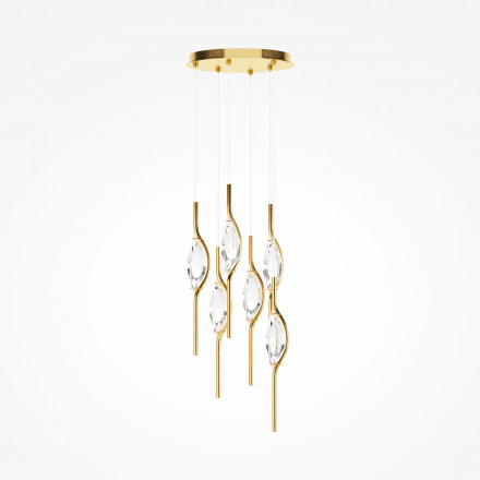 Люстра подвесная светодиодная Maytoni Foresight MOD347PL-L48BS3K