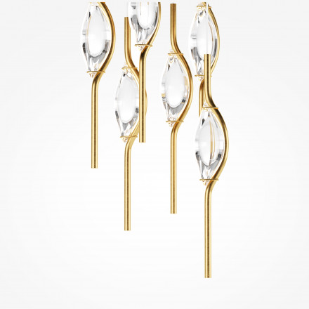 Люстра подвесная светодиодная Maytoni Foresight MOD347PL-L48BS3K