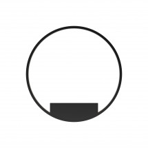 Светильник настенный светодиодный Maytoni Rim MOD058WL-L35BK