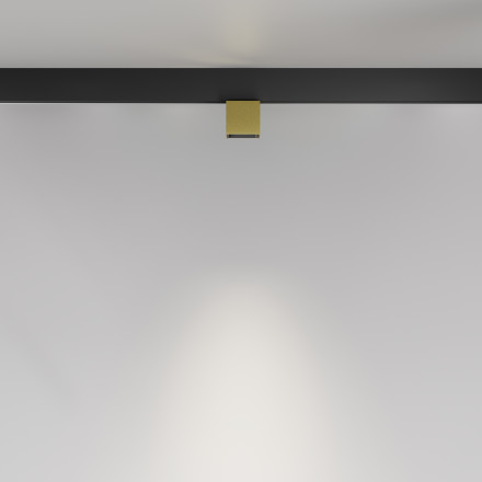 Трековый магнитный светодиодный светильник Maytoni Exility Alfa S TR133-4-7W-DS-BS