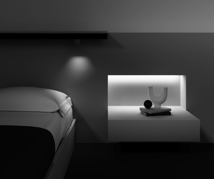 Трековый магнитный светодиодный светильник Maytoni Exility Alfa S TR133-4-7W-DS-BS