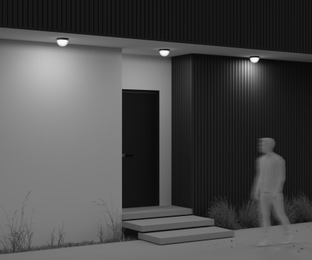 Уличный потолочный светильник Maytoni Outdoor Mon O438CL-L12GF3K