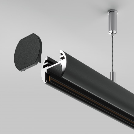 Шинопровод магнитный подвесной круглый 3 м Maytoni Basity TRX172-R-113B