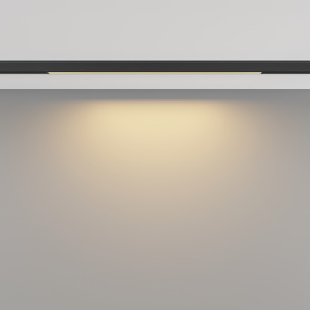 Трековый магнитный светодиодный светильник Maytoni LEVITY Basis TR190-1-5W2.7K-B