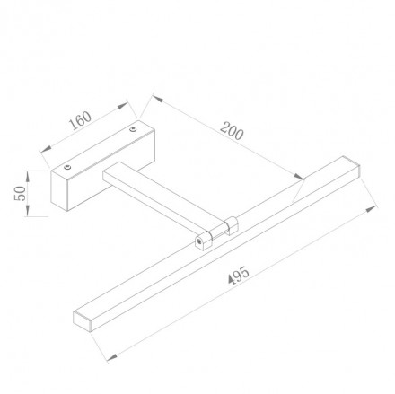 Подсветка для картин Maytoni Bris MIR008WL-L12W4K