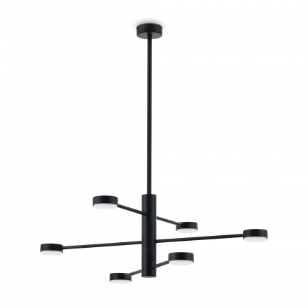 Люстра подвесная Freya Tactic FR5363CL-06B