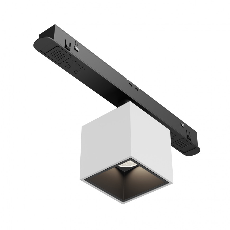 Трековый магнитный светодиодный светильник Maytoni Exility Alfa S TR133-4-7W-DS-W