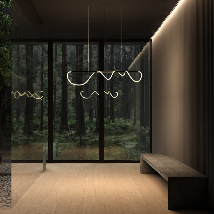 Светильник подвесной Maytoni Tau MOD146PL-L30B3K