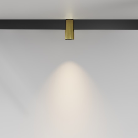 Трековый магнитный светодиодный светильник Maytoni Exility Alfa TR122-2-7W3K-BS