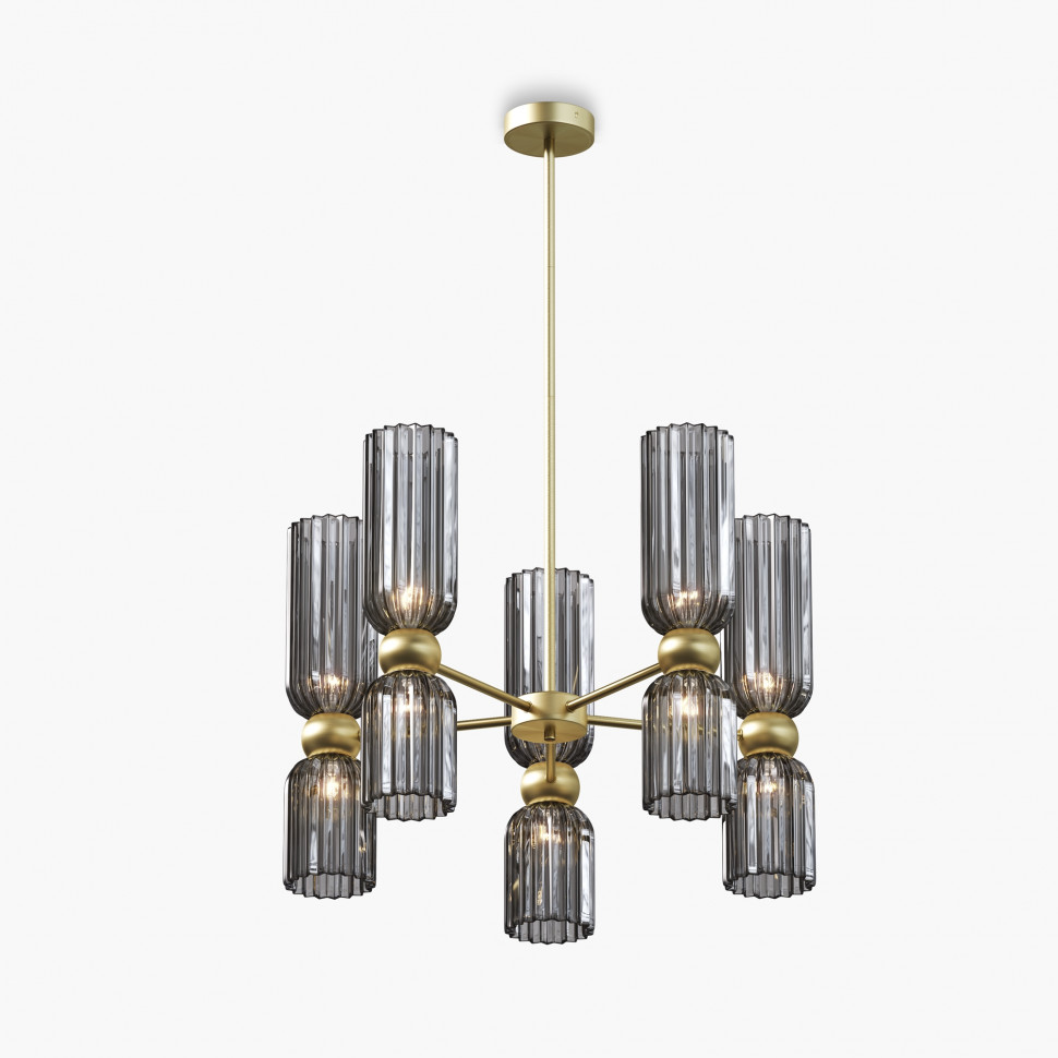 Люстра подвесная Maytoni Antic MOD302PL-10GR