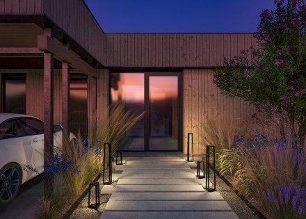 Уличный ландшафтный светодиодный светильник Maytoni Luft O466FL-L12B3K1