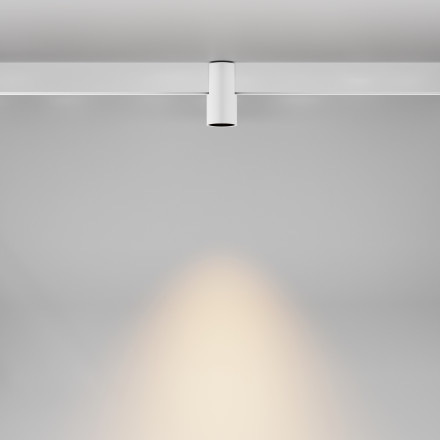 Трековый магнитный светодиодный светильник Maytoni Exility Alfa TR122-2-7W3K-W