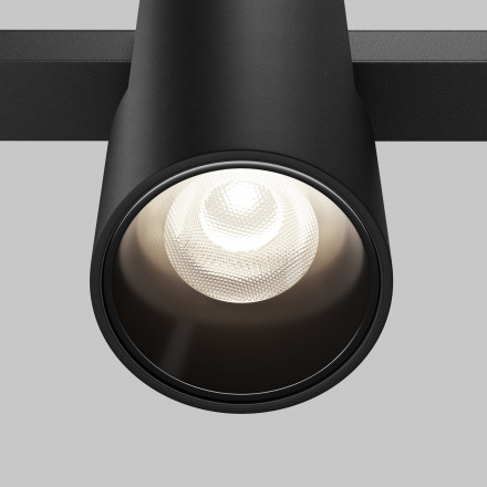 Трековый магнитный светодиодный светильник Maytoni Exility Alfa TR122-2-7W4K-B