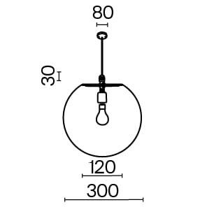 Подвесной светильник Maytoni Erda O594PL-01B