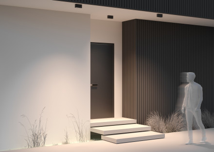 Уличный светодиодный светильник Maytoni Ares O309CL-L10GF3K