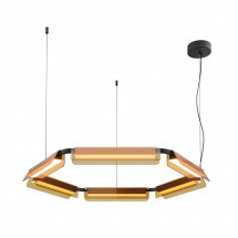 Люстра подвесная светодиодная Maytoni Flat MOD296PL-L60BC3K