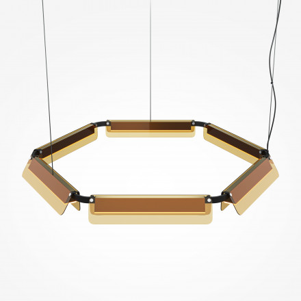 Люстра подвесная светодиодная Maytoni Flat MOD296PL-L60BC3K