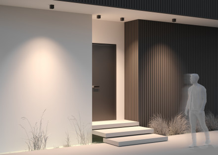 Уличный светодиодный светильник Maytoni Ares O309CL-L8GF3K