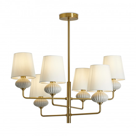 Люстра подвесная Freya Ceramics FR2029PL-06BS