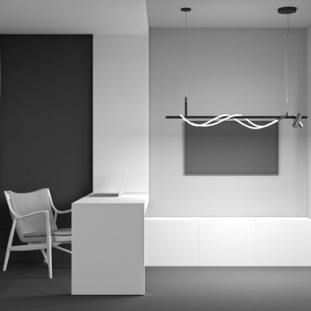 Светильник подвесной Maytoni Tau MOD166PL-L30GB3K