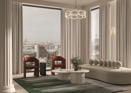 Люстра подвесная светодиодная Maytoni Link MOD357PL-L40BS3K