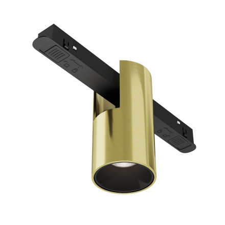 Трековый магнитный светодиодный светильник Maytoni Exility Alfa TR122-4-7W-DS-BS