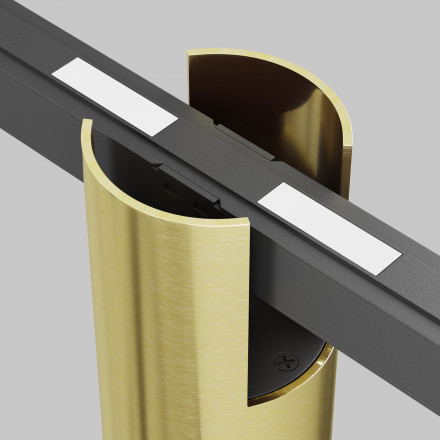 Трековый магнитный светодиодный светильник Maytoni Exility Alfa TR122-4-7W-DS-BS