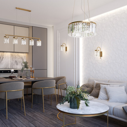 Подвесная люстра Odeon Light Vassa 4987/6