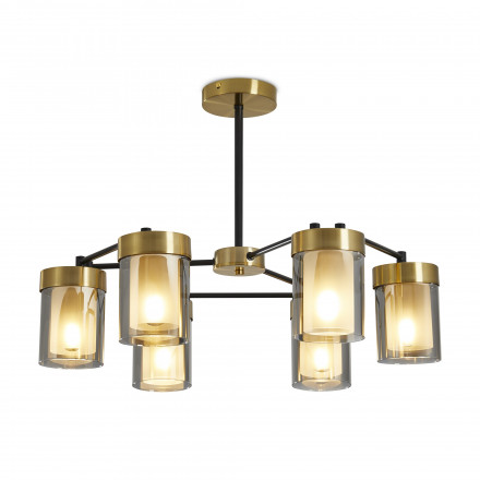 Люстра потолочная Freya Lora FR5432PL-06BBS