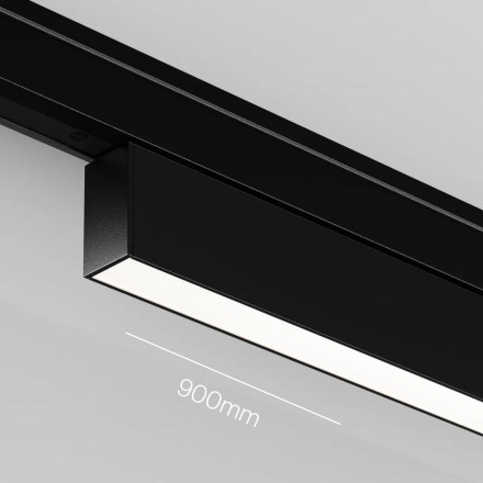 Трековый магнитный светодиодный светильник Maytoni Levity Basis TR192-1-21W4K-B