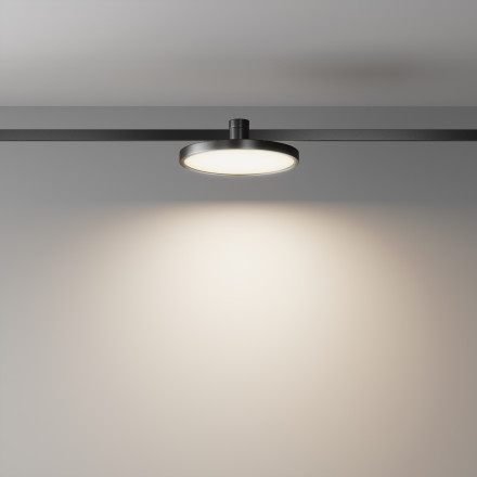 Трековый магнитный светодиодный светильник Maytoni Flarity Plato TR153-1-10W3K-B
