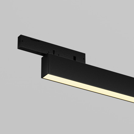 Трековый магнитный светодиодный светильник Maytoni Levity Basis TR192-1-8W2.7K-B