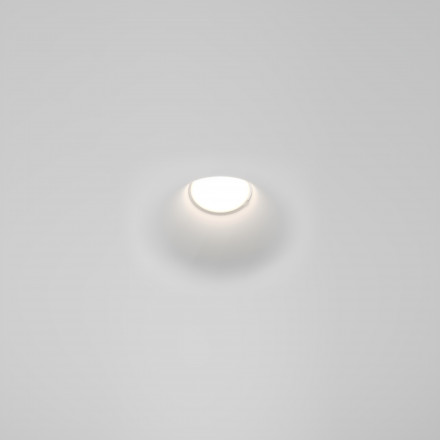 Встраиваемый светильник Maytoni Technical Gyps Modern DL001-1-01-W-1