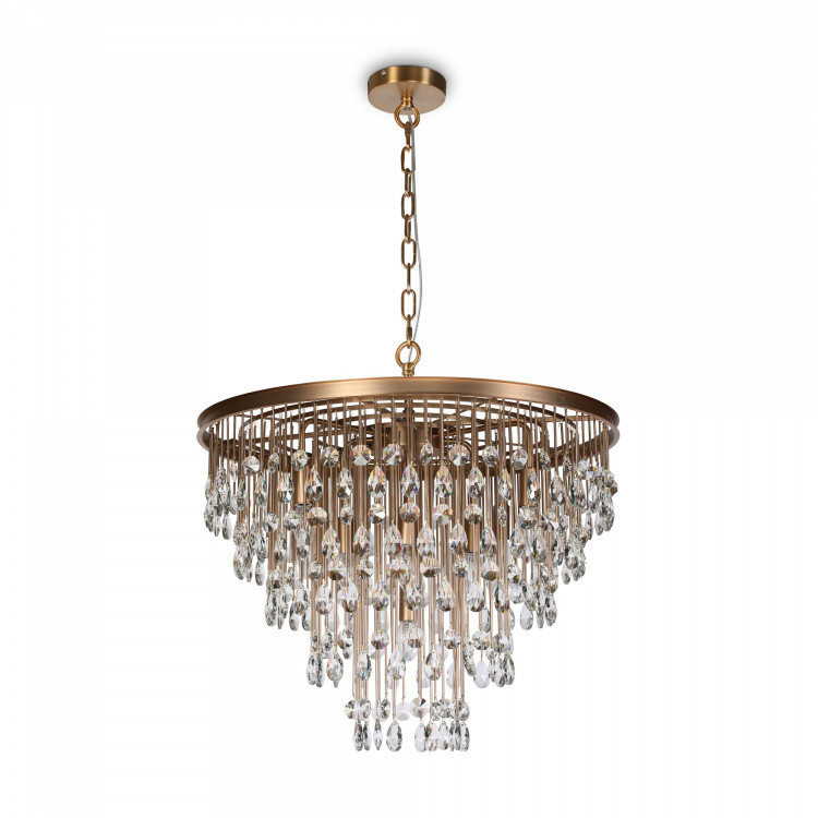 Подвесная люстра Maytoni Linn MOD091PL-09G