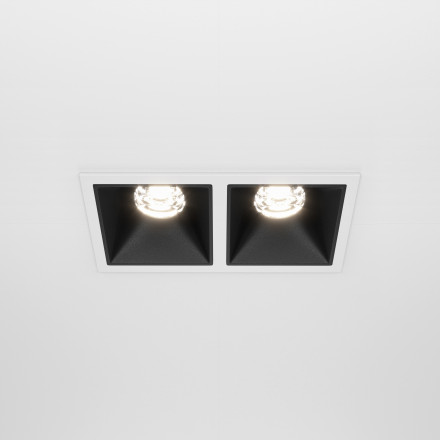 Встраиваемый светильник Maytoni Technical Alfa LED  DL043-02-10W4K-SQ-WB