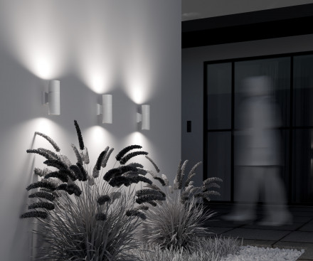 Уличный настенный светильник Maytoni Outdoor Bowery O583WL-02W