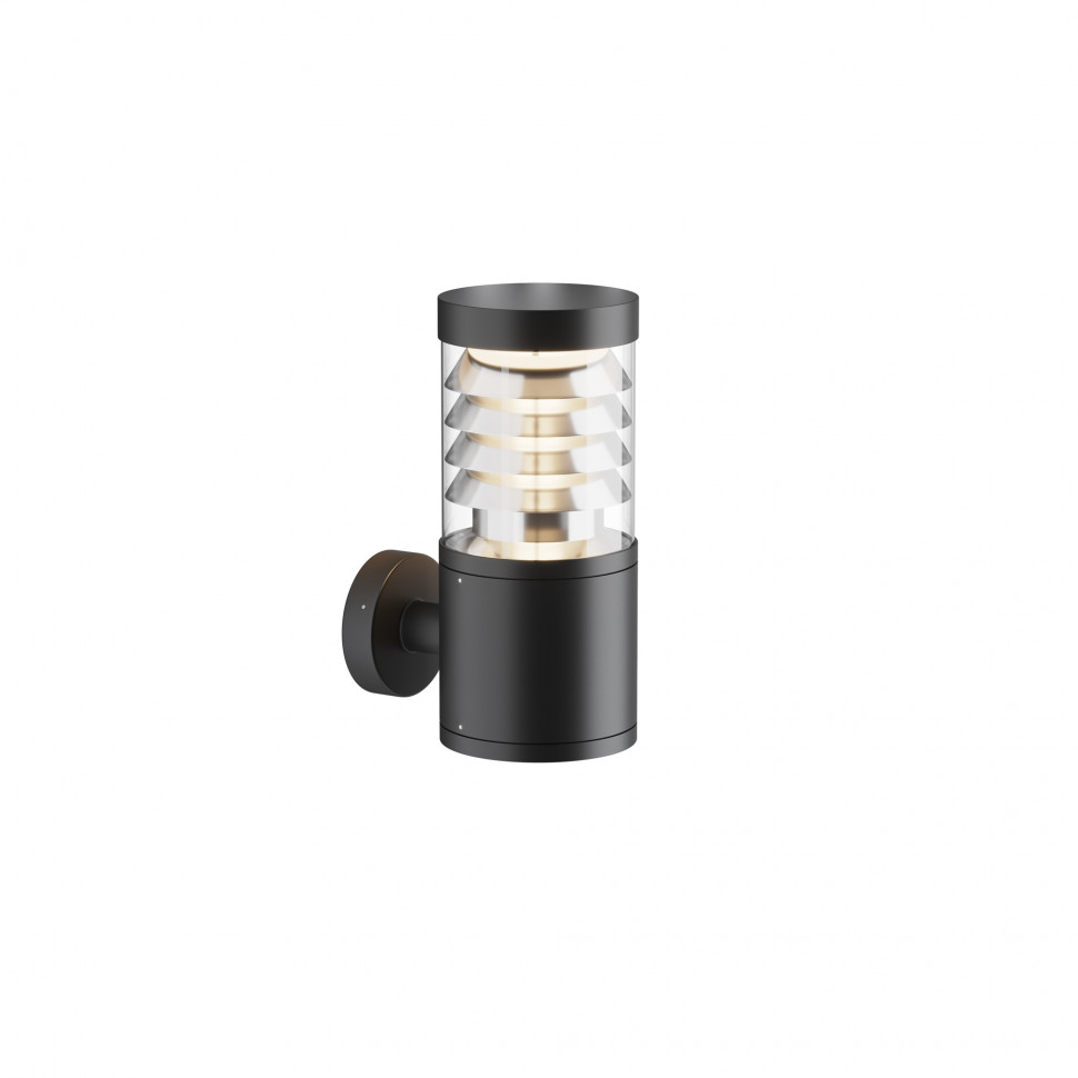 Уличный настенный светодиодный светильник Maytoni Outdoor Spir O439WL-L12GF3K