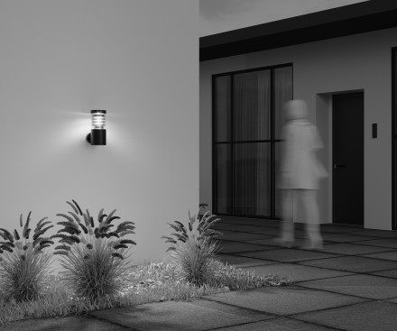 Уличный настенный светодиодный светильник Maytoni Outdoor Spir O439WL-L12GF3K