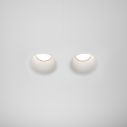 Встраиваемый светильник Maytoni Technical Gyps Modern DL002-DW-02-W